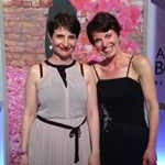 Am Roten Teppich dabei: Franka Hänig, links, und Susanne Stoll