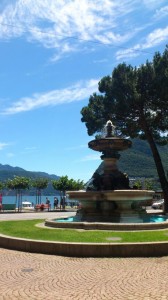 Viel Platz zum Spazieren ist in Lugano