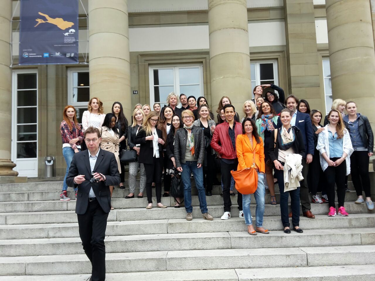 Studenten des New Yorker Fashion Institute of Technology