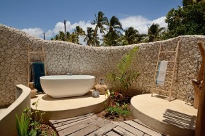 Outdoor bathroom