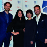 Die Veranstalter (v.l.): Mike Fitch (Spa Life UK), Franka Hänig (redspa media), Andrew Hammond (Spa Life UK) und Sascha Bostan (redspa media).  Foto: © Dirk Holst
