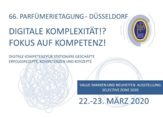 VERSCHOBEN: Parfümerietagung 2020