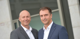 Frank Haensel (links) und Christian Lorenz, Geschäftsführer der beauty alliance Deutschland