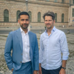 Shore-CEO Nikbin Rohany mit Inventorum-Gründer Christoph Brem (v.l.)