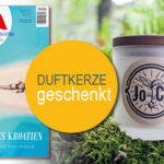 SPA inside abonnieren, Joca-Duftkerze als Prämie