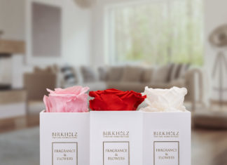 Birkholz Perfumes: Duft-Präsent mit Rosen parfum-flacons-in-schachteln