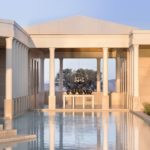Amanzoe Arrival pavillion