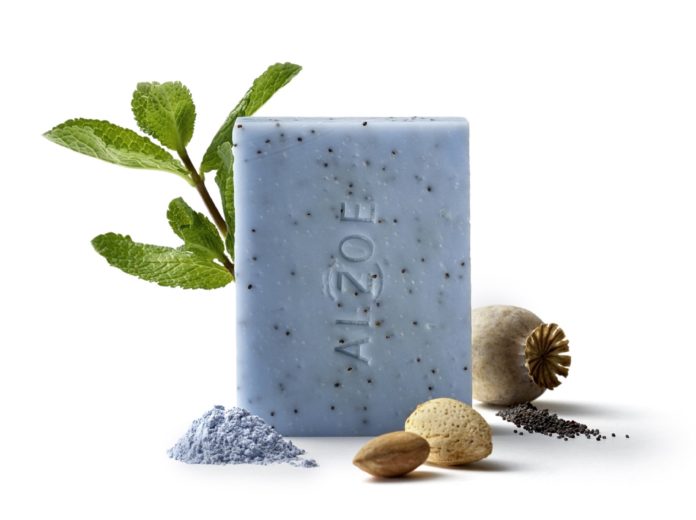 Alzoe Seife mit blauer Tonerde
