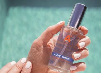 A4 Blue Dust Tonic Spray Flasche