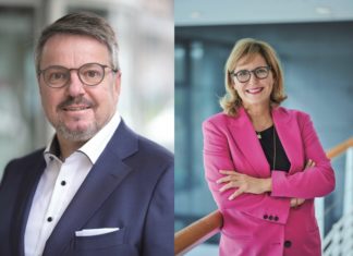 Porträts von Veit Wieland und Nicole Nitschke