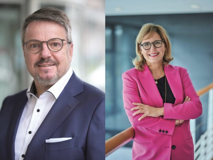 Porträts von Veit Wieland und Nicole Nitschke