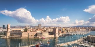 Sofitel Marseille Vieux Port Blick von der Skylounge