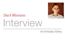 Das 3-Minuten-Interview mit Kimberly Wahry
