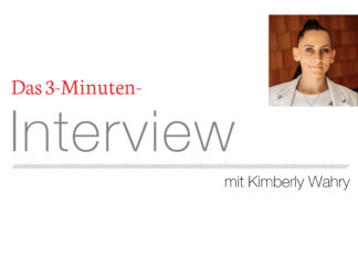 Das 3-Minuten-Interview mit Kimberly Wahry