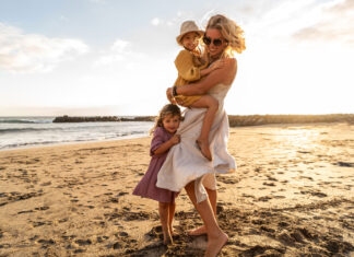 Hinein in den Familienurlaub