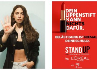 Mit L’Oréal und Vanessa Mai gegen Belästigung in der Öffentlichkeit