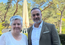 Katrin Schissler und Pedjam Hamie