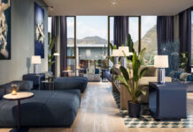 Urbaner Lifestyle vor alpiner Kulisse