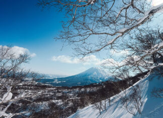 Chedi Hospitality feiert Markteintritt in Japan verschneite Berglandschaft in Japan
