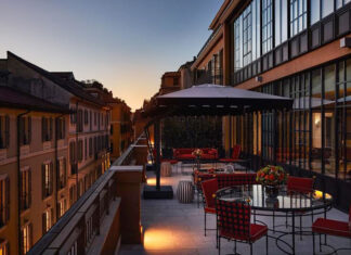 Eröffnung des The Carlton in Mailand