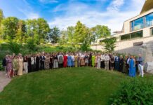 Verleihung der SPA Star Awards 2026 Gruppenbild im Garten der Luisenhöhe