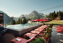 Burg Hotel präsentiert neuen Außenpool
